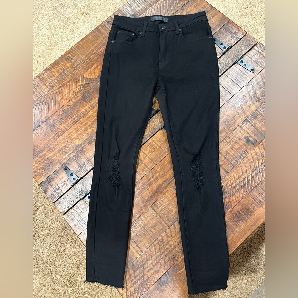 Monkey Ride Black Skinny Jeans
